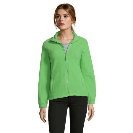 Куртка флісова жіноча SOL'S North (лайм)