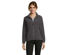 Куртка флісова жіноча SOL'S North (вугільно-сірий)