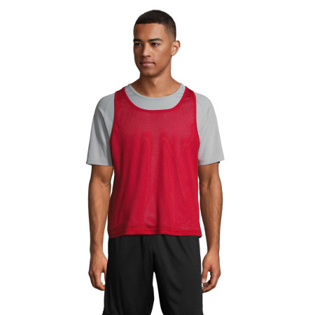 Манішка футбольна SOL'S Anfield (червоний)