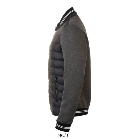 Куртка SOL'S Volcano (антрацит меланж/чорний)