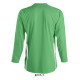 Лонгслів спортивний дитячий SOL'S Wembley LSL (насичений зелений/білий)