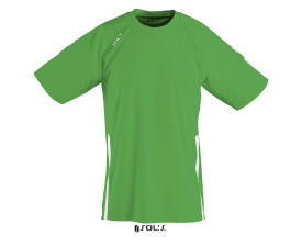 Футболка спортивна SOL'S Wembley SSL (насичений зелений/білий)