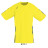 Футболка спортивна SOL'S Wembley SSL (лимонний/синій)