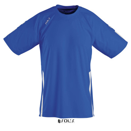 Футболка спортивна SOL'S Wembley SSL (синій/білий)