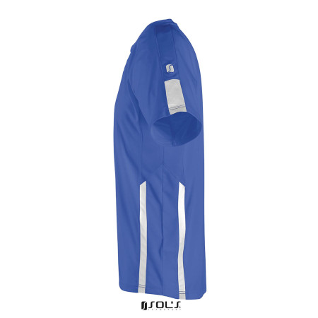 Футболка спортивна SOL'S Wembley SSL (синій/білий)