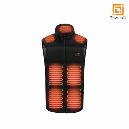 Жилет з підігрівом Thermalli Morzine (чорний)