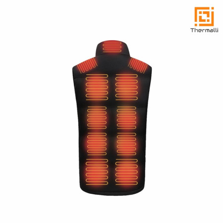 Жилет з підігрівом Thermalli Morzine (чорний)