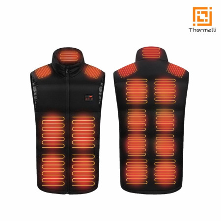 Жилет з підігрівом Thermalli Morzine (чорний)
