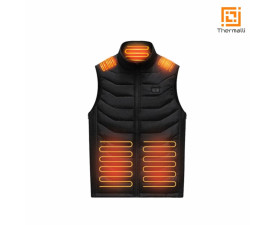 Жилет з підігрівом Thermalli Avoriaz (чорний)