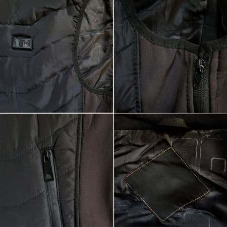 Жилет з підігрівом Thermalli Avoriaz (чорний)