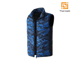 Жилет  з підігрівом Thermalli La Norma (камуфляж синій)