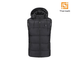 Жилет  з підігрівом Thermalli Val Thorens (чорний)