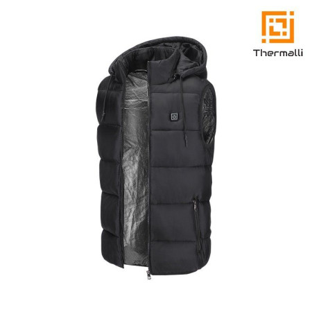Жилет  з підігрівом Thermalli Val Thorens (чорний)