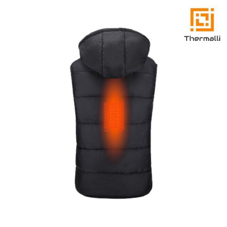 Жилет  з підігрівом Thermalli Val Thorens (чорний)