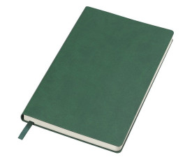 Блокнот в лінію A5 Thinkme Funky, м'яка обкладинка (темно-зелений/сірий)