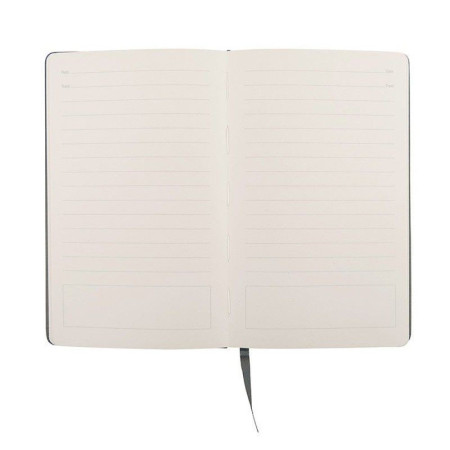 Блокнот в лінію A5 Thinkme Funky, м'яка обкладинка (синій/сірий) Блокнот в лінію A5 Thinkme Funky, м'яка обкладинка (синій/сірий)