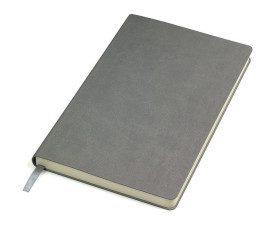 Блокнот в лінію A5 Thinkme Funky, м'яка обкладинка (сірий/блакитний)