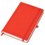 Блокнот в лінію A5 Thinkme Justy, тверда обкладинка (червоний)