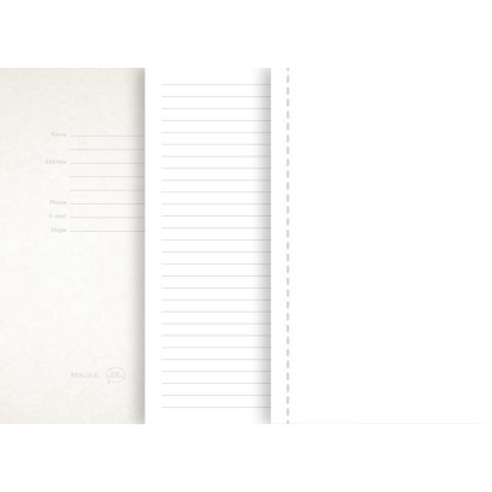 Блокнот в лінію A5 Thinkme Justy, тверда обкладинка (синій)