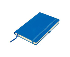 Блокнот в клітинку A5 Thinkme Silky, тверда обкладинка (синій)