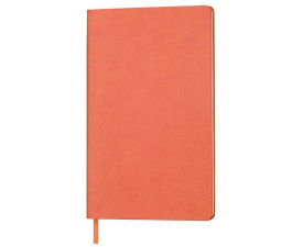 Блокнот в лінію A5 Thinkme Audrey, м'яка обкладинка (помаранчевий)