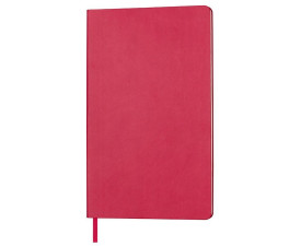 Блокнот в лінію A5 Thinkme Audrey, м'яка обкладинка (червоний)