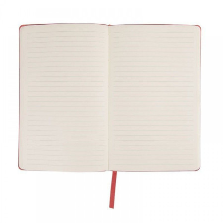 Блокнот в лінію A5 Thinkme Audrey, м'яка обкладинка (червоний) Блокнот в лінію A5 Thinkme Audrey, м'яка обкладинка (червоний)