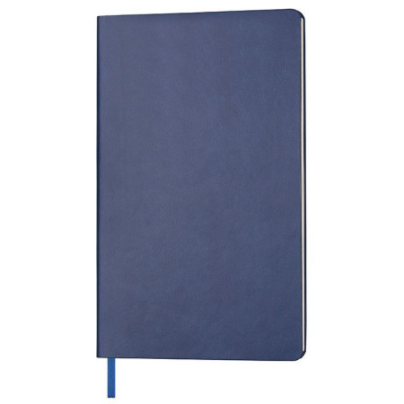 Блокнот в лінію A5 Thinkme Audrey, м'яка обкладинка (темно-синій) Блокнот в лінію A5 Thinkme Audrey, м'яка обкладинка (темно-синій)