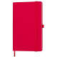 Блокнот в лінію А5 Thinkme Gracy, м'яка обкладинка (червоний)