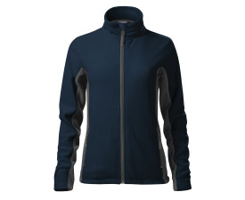 Реглан флісовий на блискавці жіночий Frosty 220 (navy blue)