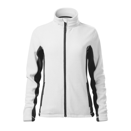 Реглан флісовий на блискавці жіночий Frosty 220 (white)