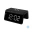 Годинник з бездротовою зарядкою Wake Up, TM TEG (чорний)