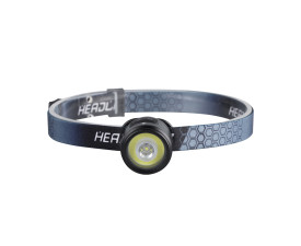 Ліхтарик налобний Flexion, TM Discover (сірий)