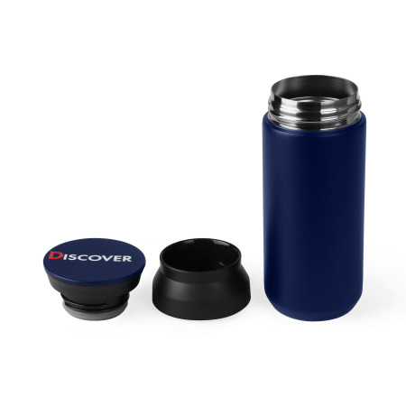 Термокружка Steller, TM Discover (темно-синій)
