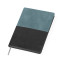 Записна книжка A5, Twice (бірюзовий/сірий)