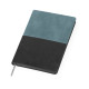 Записна книжка A5, Twice (бірюзовий/сірий)