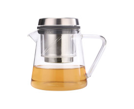 Чайник заварювальний Nilson, 600 ml TM Discover (срібний)