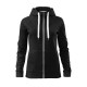 Реглан жіночий на блискавці Voyage 320, TM Malfini (black)