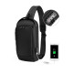 Рюкзак на одне плече Seven, ТМ Discover (чорний)
