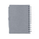 Записник B6 на пружині з ручкою Plane, ТМ Totobi (сірий)