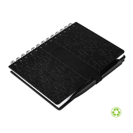 Записник B6 на пружині з ручкою Plane, ТМ Totobi (чорний) Записник B6 на пружині з ручкою Plane, ТМ Totobi (чорний)