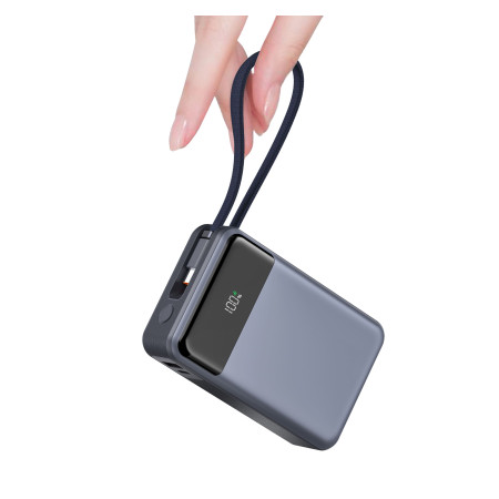 Універсальний зарядний пристрій FastLife 20000 mAh, TM TEG (сірий)