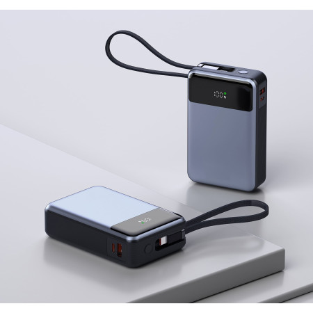 Універсальний зарядний пристрій FastLife 20000 mAh, TM TEG (сірий)