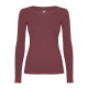 Футболка з довгим рукавом Extreme Woman (berry red)