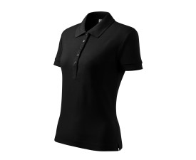Поло жіноче Cotton Heavy 220 (black)