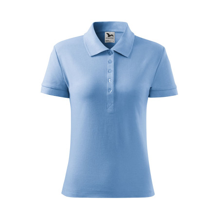 Поло жіноче Cotton Heavy 220 (sky blue)