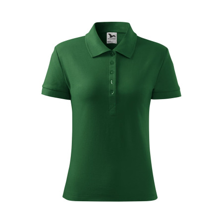 Поло жіноче Cotton Heavy 220 (bottle green)