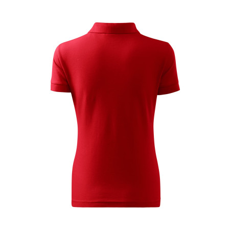 Поло жіноче Cotton Heavy 220 (red)
