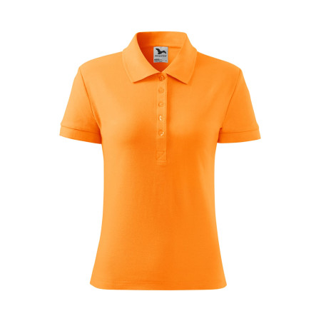 Поло жіноче Cotton Heavy 220 (tangerine orange)