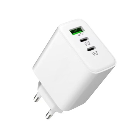 Мережевий зарядний пристрій 40W Real, TM TEG (білий)